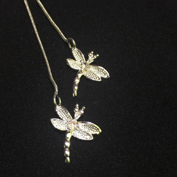 Tilda | Sterling Silver Dragonfly Necklace