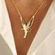 Fenella | Gold Fairy Pendant Necklace