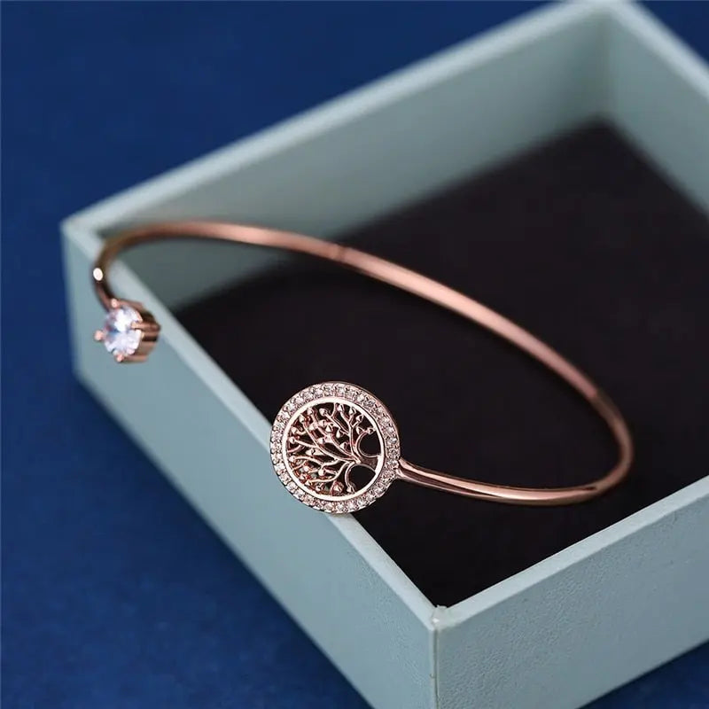 Hope | Adjustable Tree of Life Bracelet