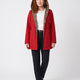SIOBHÁN | REVERSIBLE LEOPARD TRIM HOODED JACKET