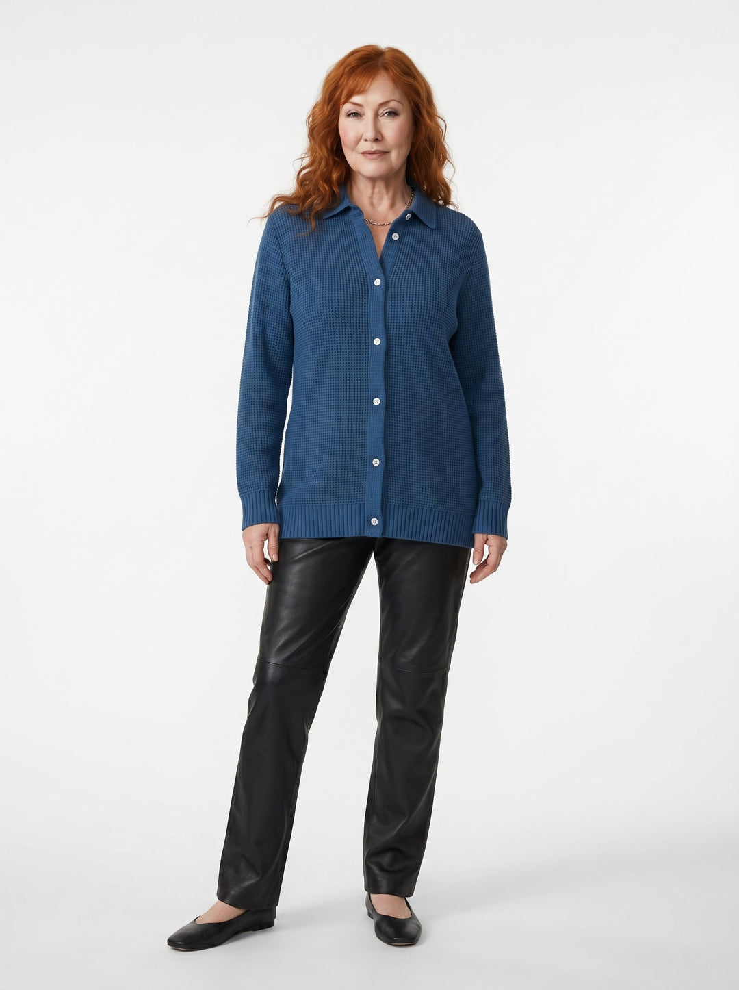 GRÁINNE | ELEGANT TEXTURED KNIT CARDIGAN
