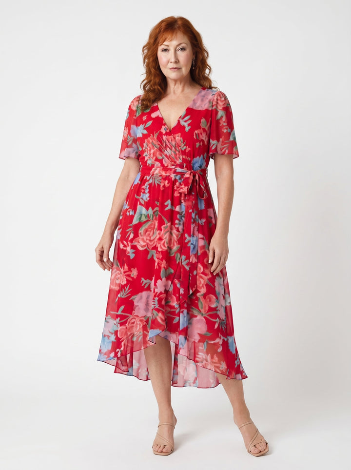 NAOMIE | ELEGANT FLORAL SUMMER DRESS