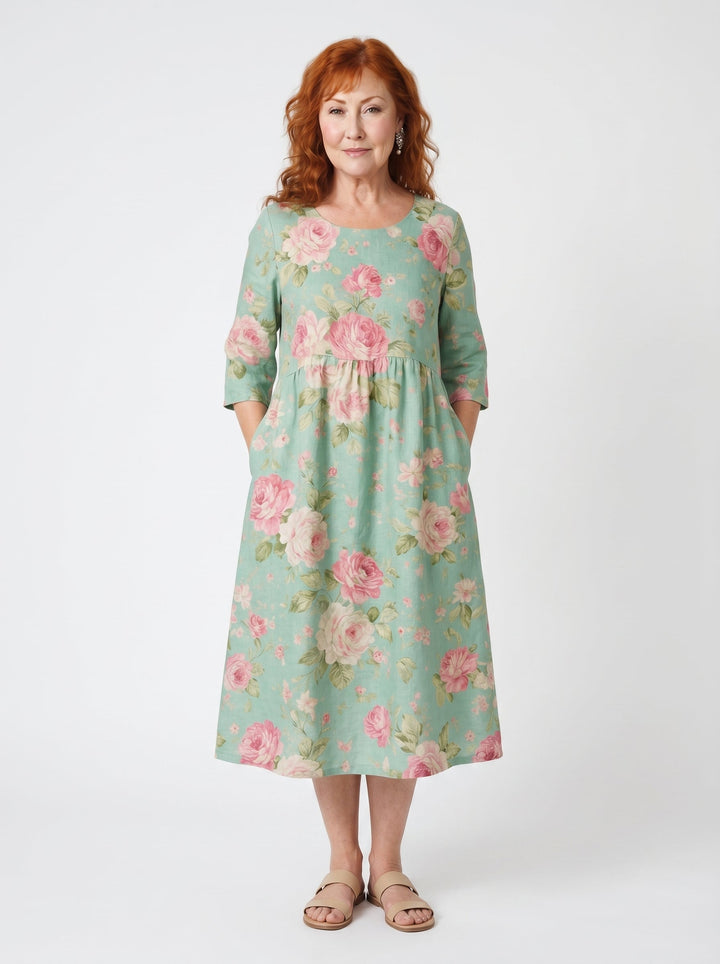 RÓISÍN | MIDI DRESS EFFORTLESS COMFORT