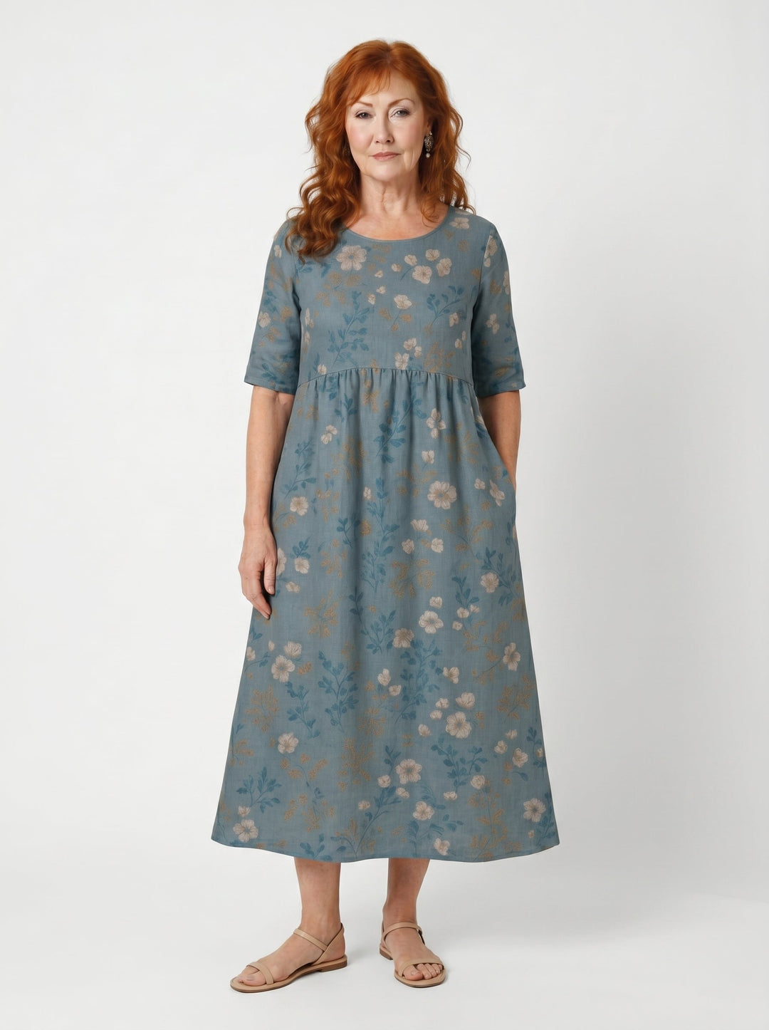 RÓISÍN | MIDI DRESS EFFORTLESS COMFORT
