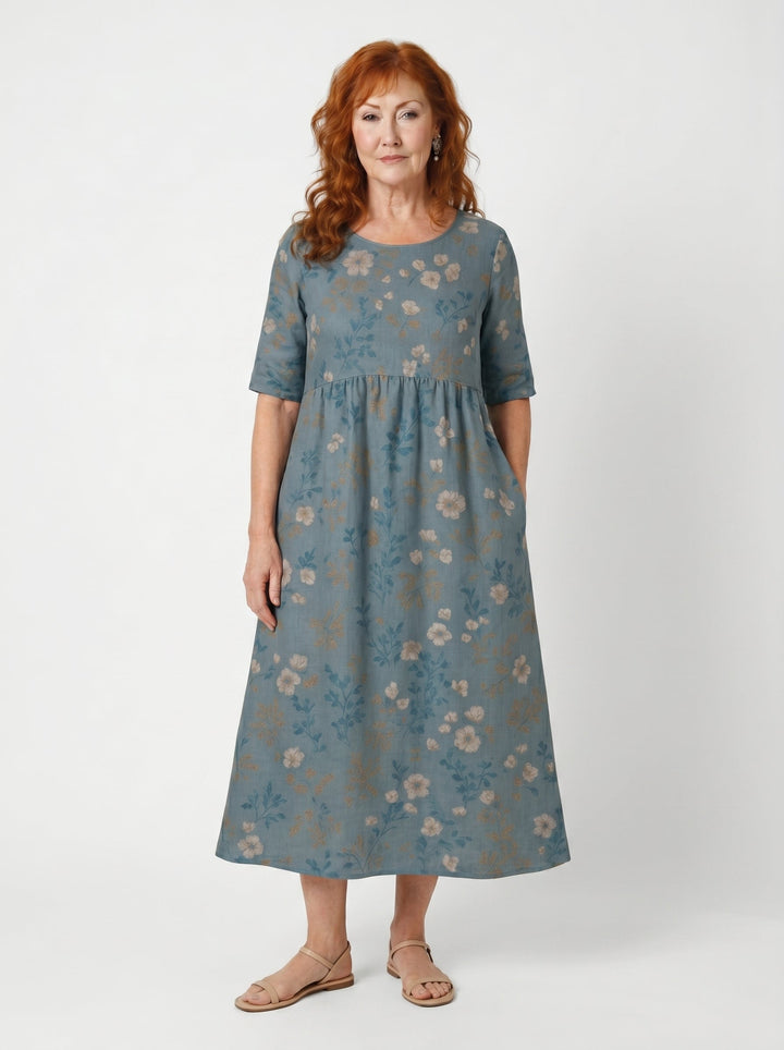 RÓISÍN | MIDI DRESS EFFORTLESS COMFORT