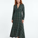 SADHBH | HERITAGE PLAID MAXI DRESS