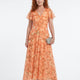 SIOBHÁNNA | LUXE FLORAL TUMMY-CONCEALING MAXI DRESS