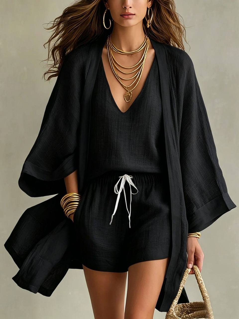 DOROTHEA | THREE-PIECE LINEN CO-ORD SET