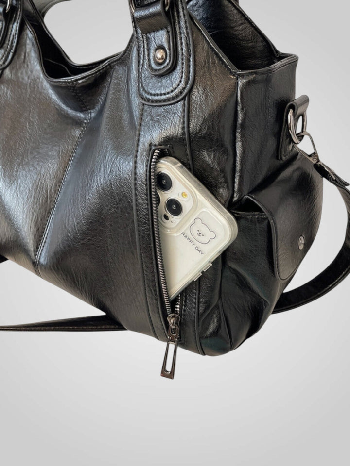 Multi-Pocket Everyday Crossbody Bag