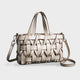 Handwoven Faux Leather Crossbody Bag