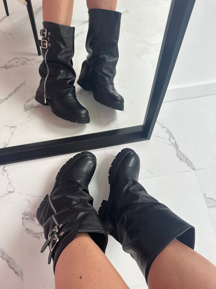 WINIFRED | TALL ZIP BOOTS