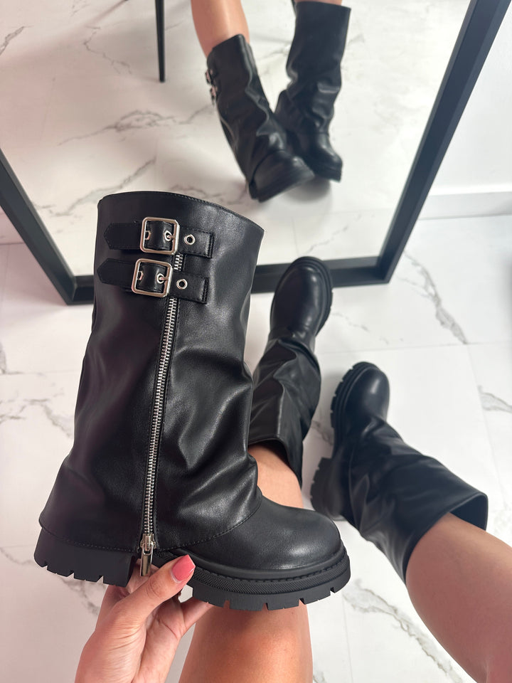 WINIFRED | TALL ZIP BOOTS