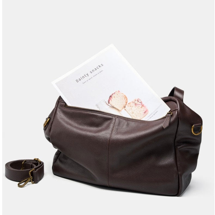 Minimalist Leather Tote Bag