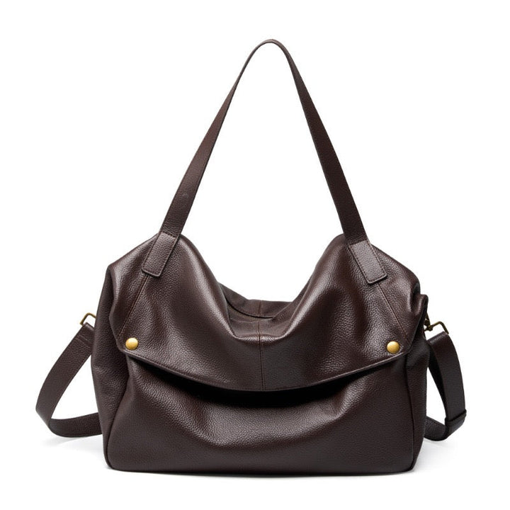 Minimalist Leather Tote Bag