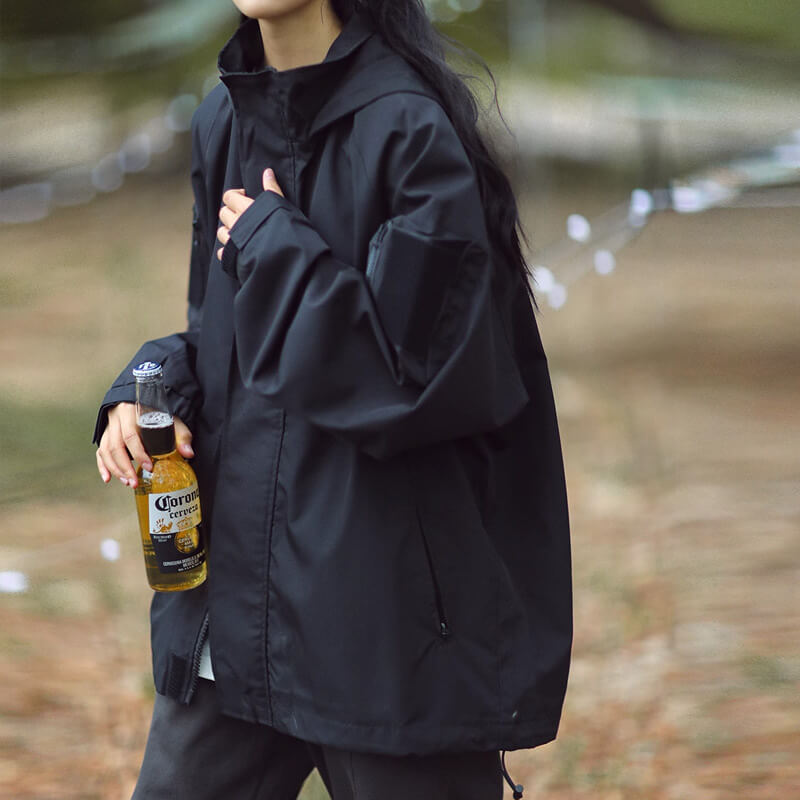 BEATRICE | Wind & Water-Resistant Hooded Jacket