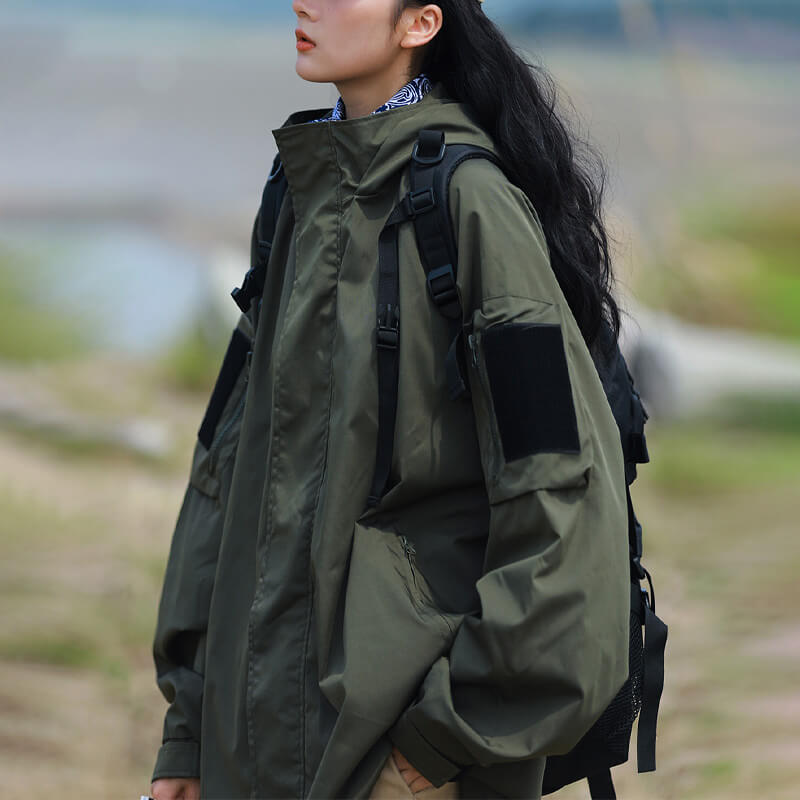 BEATRICE | Wind & Water-Resistant Hooded Jacket