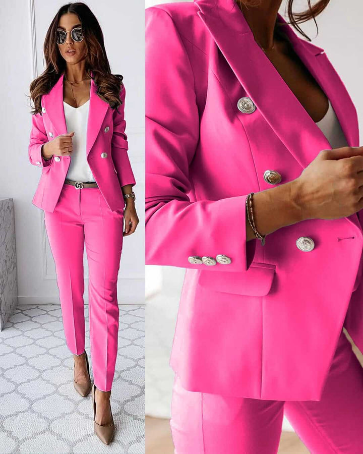 CHARLOTTE | TAILORED TWO-PIECE BLAZER ENSEMBLE