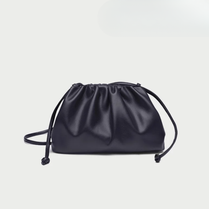 Convertible Faux Leather Hobo Bag