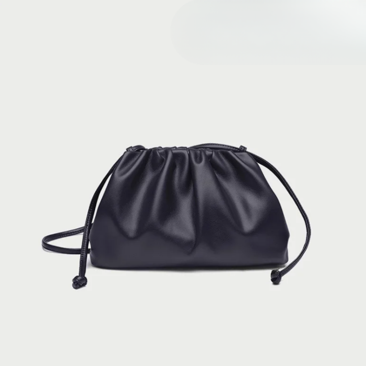 Convertible Faux Leather Hobo Bag