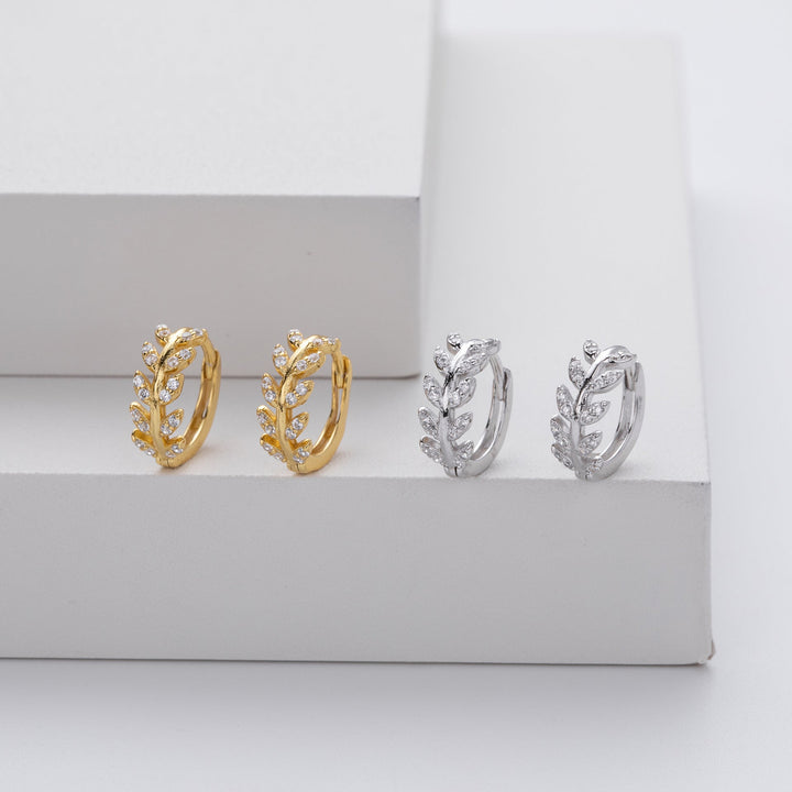 Fern | Silver Leaf Earrings