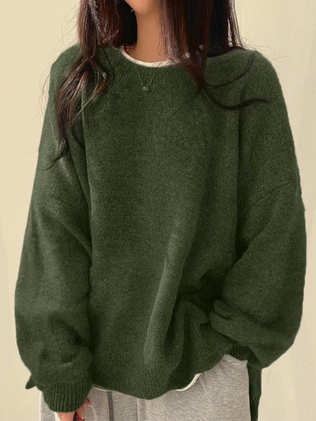 Womens Knitted Oversized Jumper
