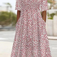 DULCIBELLA | FLATTERING POLKA DOT MIDI DRESS