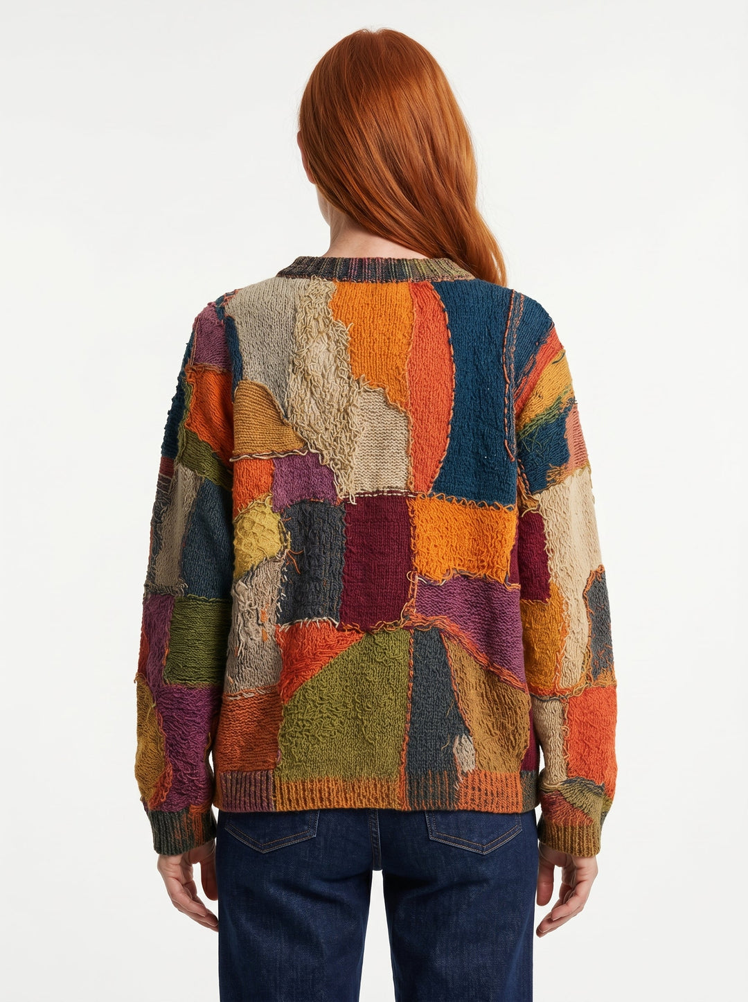 SIOBHÁN | ARTISTIC CAT DETAIL KNIT SWEATER