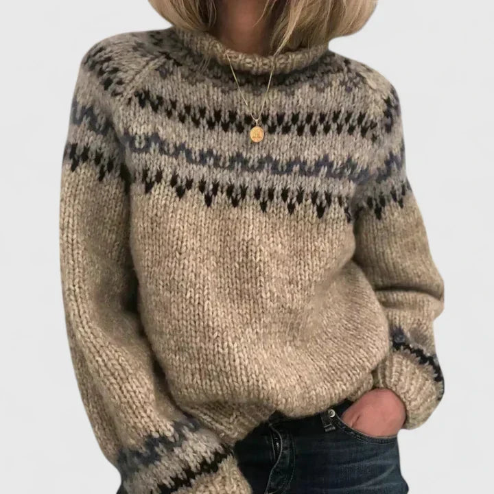 MABEL | NORDIC-INSPIRED KNITTED JUMPER