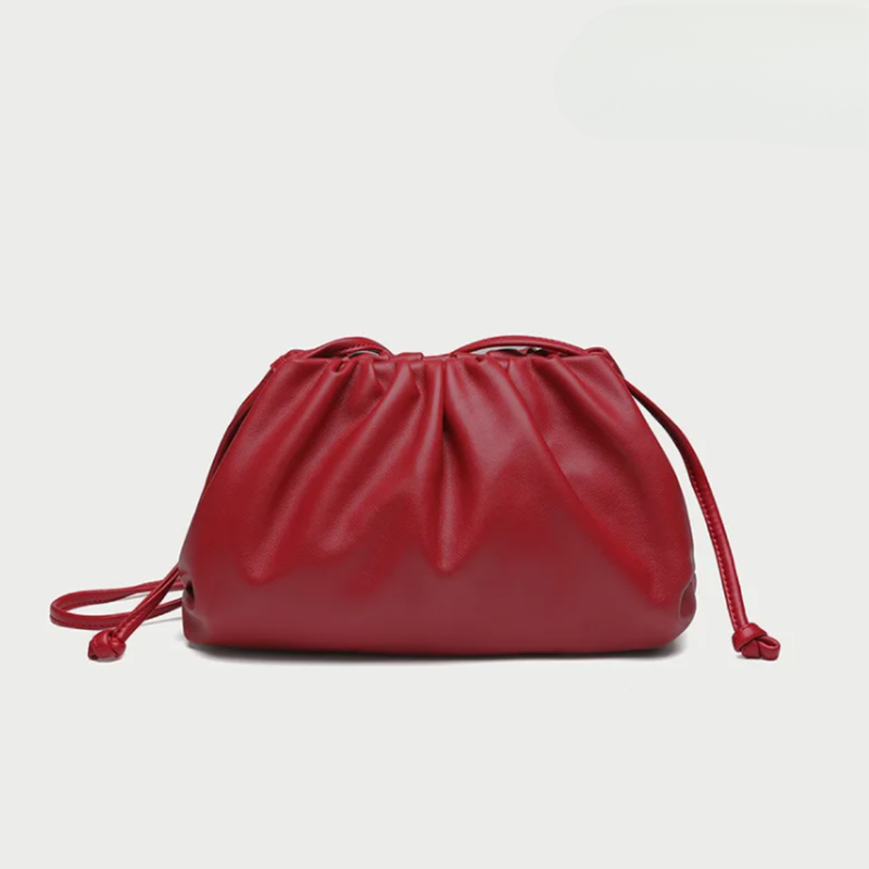 Convertible Faux Leather Hobo Bag