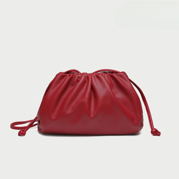 Convertible Faux Leather Hobo Bag