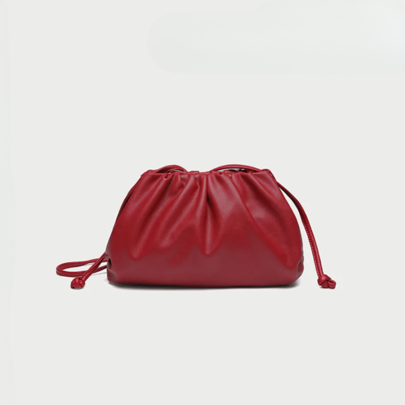Convertible Faux Leather Hobo Bag