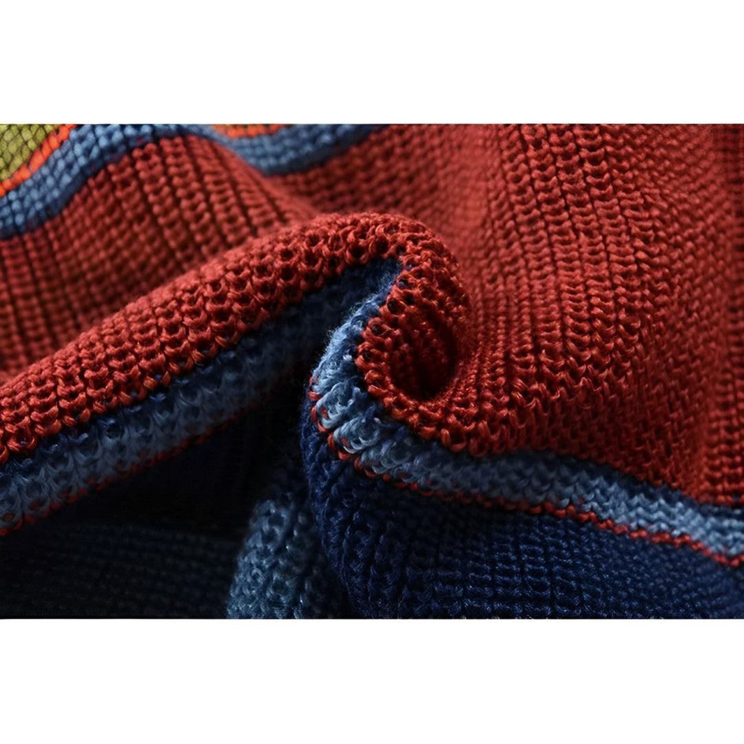 ROSE | STRIPED SHAWL-COLLAR CARDIGAN