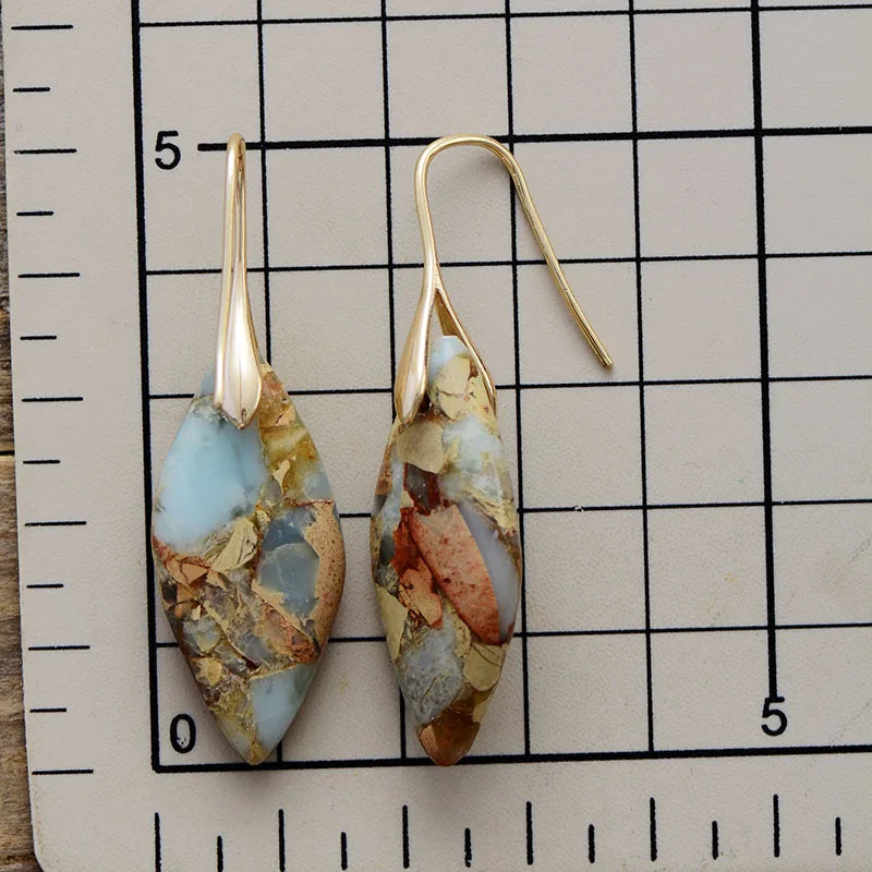 Fay | Natural Stone Drop Earrings