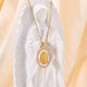 Maria | Gold Virgin Mary Medallion Necklace