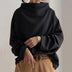 IMOGEN | HIGH-NECK SOFT KNIT TOP