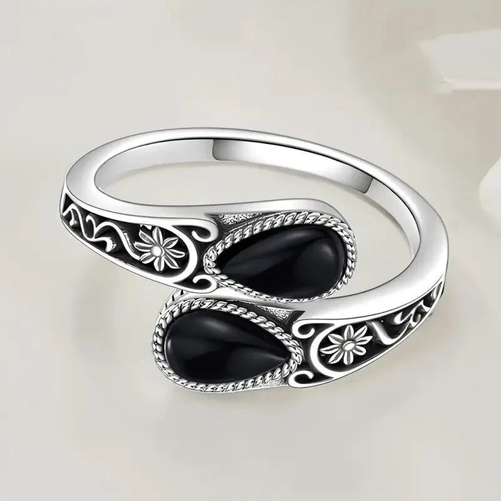 Phoebe | Moonstone Flower Ring