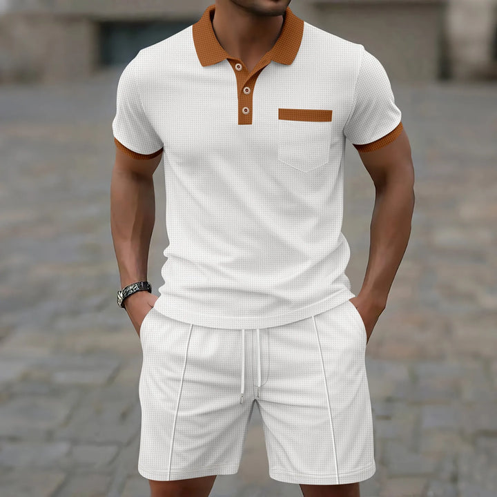 MONTGOMERY | TWO-PIECE POLO & SHORTS SET
