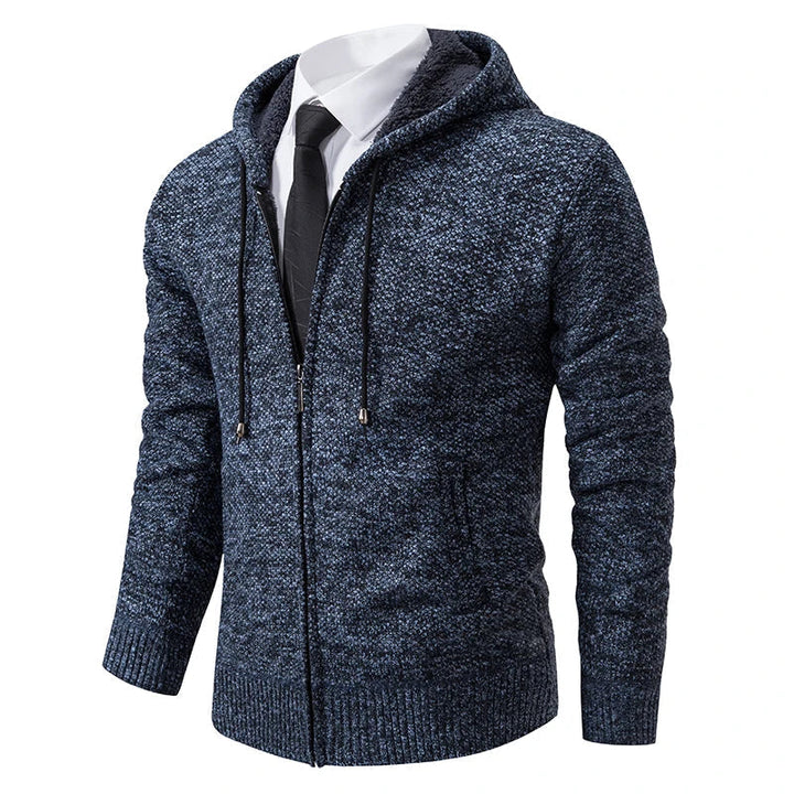 Mens Zip Front Cardigan