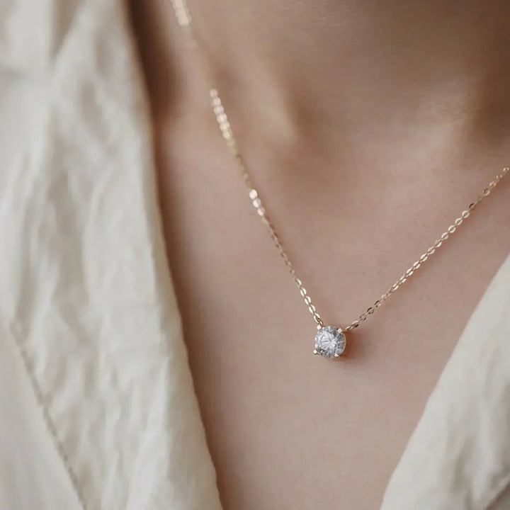 Gilda | Gold-Plated Zirconia Necklace