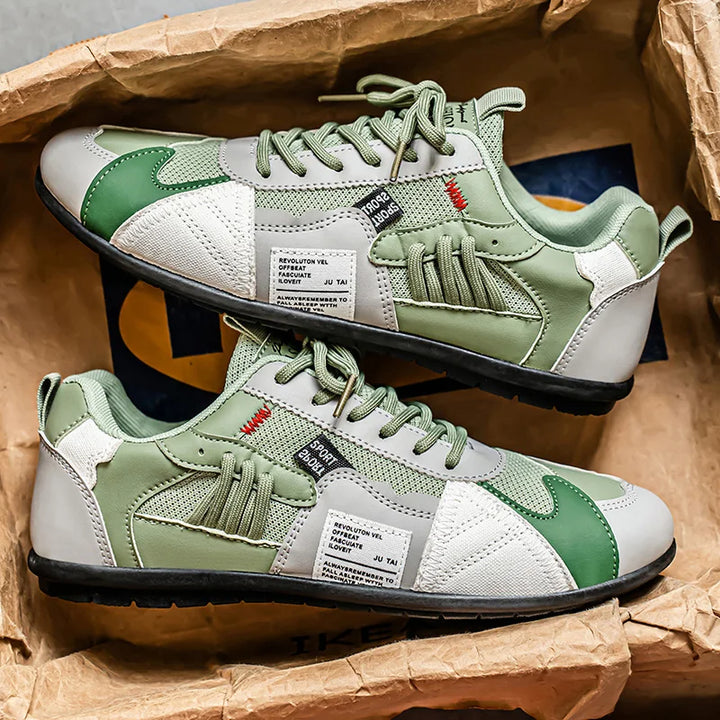 ALASTAIR | RETRO COLOUR-BLOCK TRAINERS