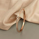 Angela | Infinity Bangle with Crystals