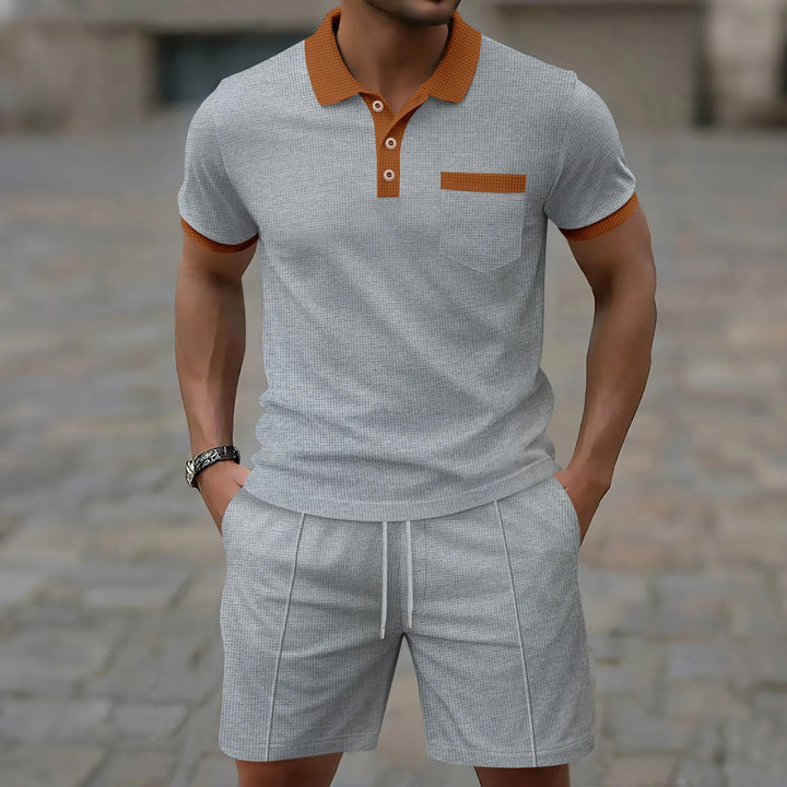 MONTGOMERY | TWO-PIECE POLO & SHORTS SET