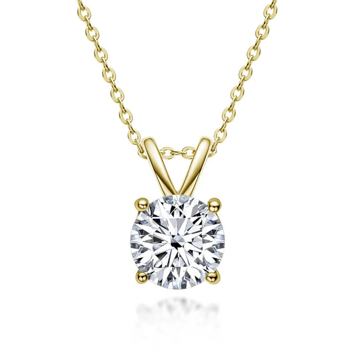 Serena | Sterling Silver Moissanite Necklace