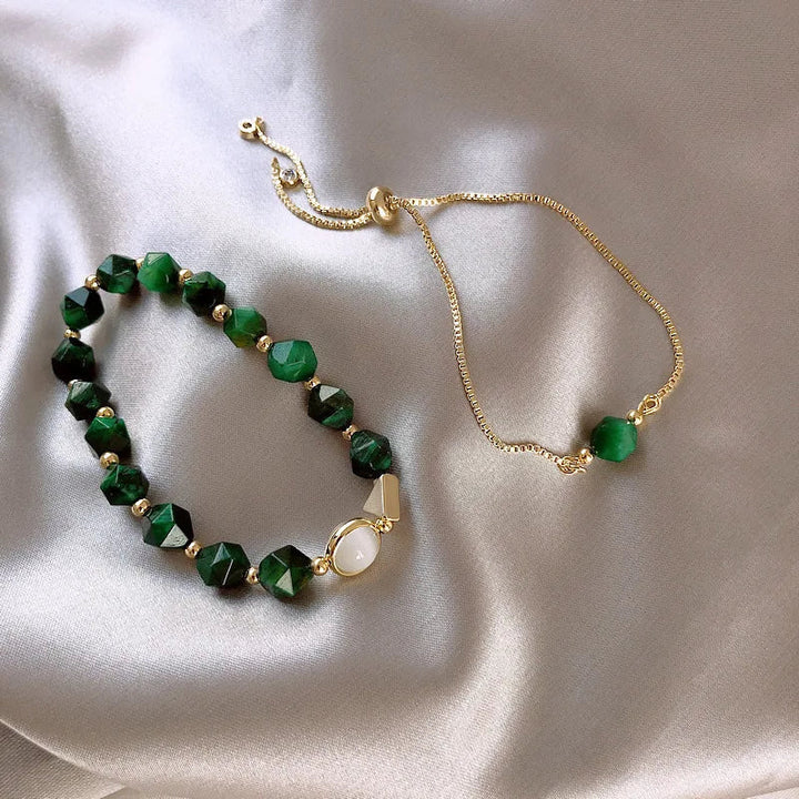 Megan | Green Bracelet Set