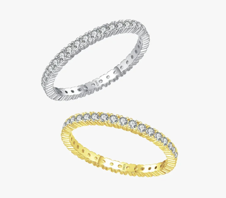 Prue | Minimalist Eternity Ring