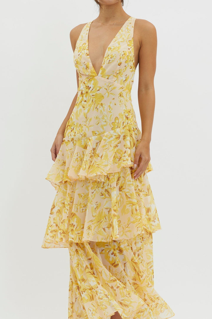 Taviana | Sophisticated Midi Dress