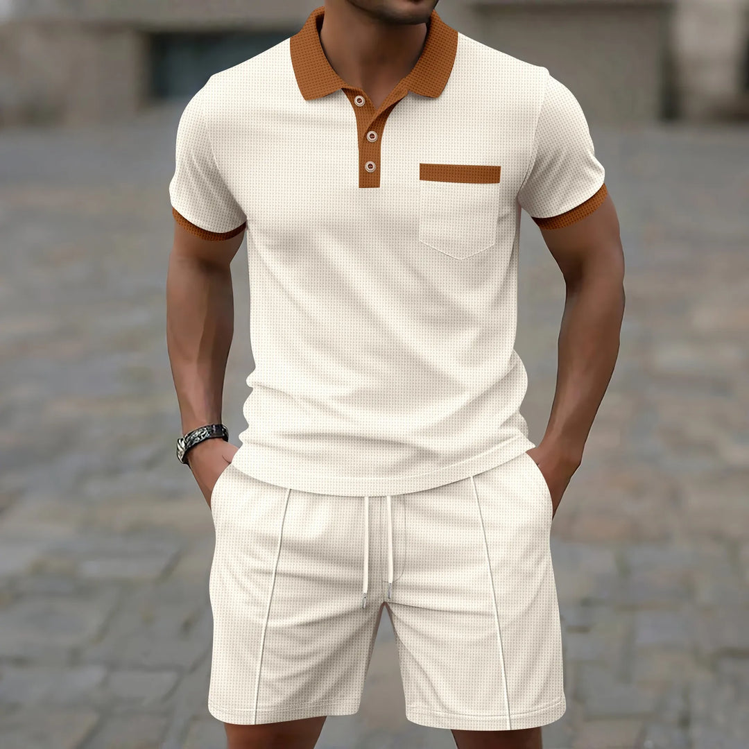 MONTGOMERY | TWO-PIECE POLO & SHORTS SET