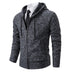 Mens Zip Front Cardigan