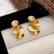 Susannah | Flower Earrings in Silver and 18K Gold