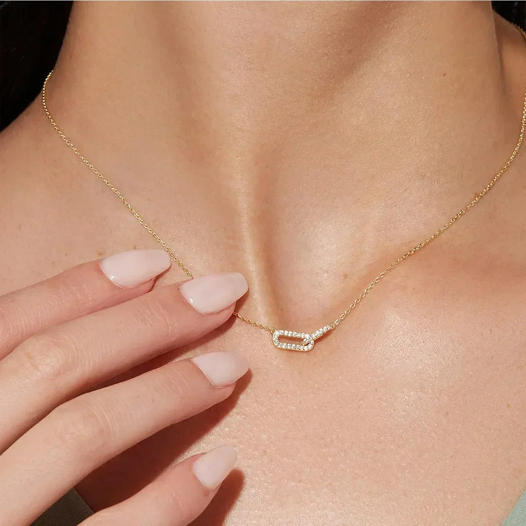 Muriel | Wave Flower Pendant Necklace